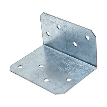 Simpson Strong-Tie Simpson Strong-Tie 2 in. W X 2.8 in. L Galvanized Steel Angle A23Z